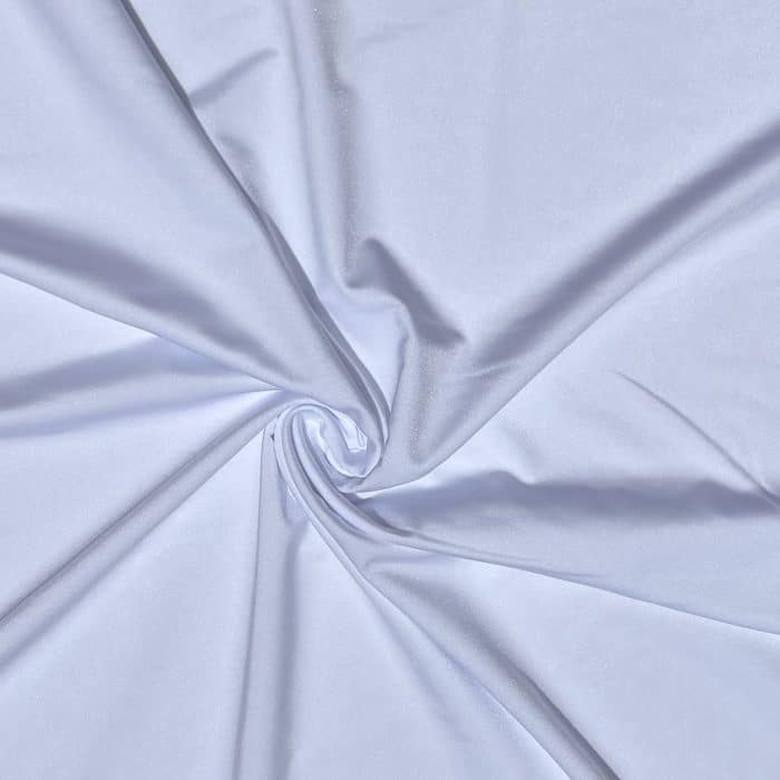 Tela Licra Power Destellante Blanco 14