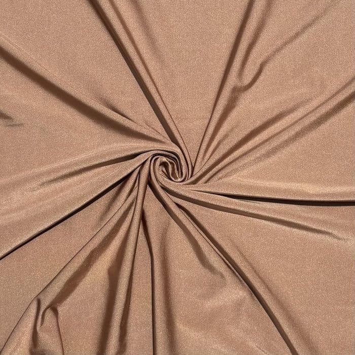 Tela Licra Power Destellante Cocoa 17