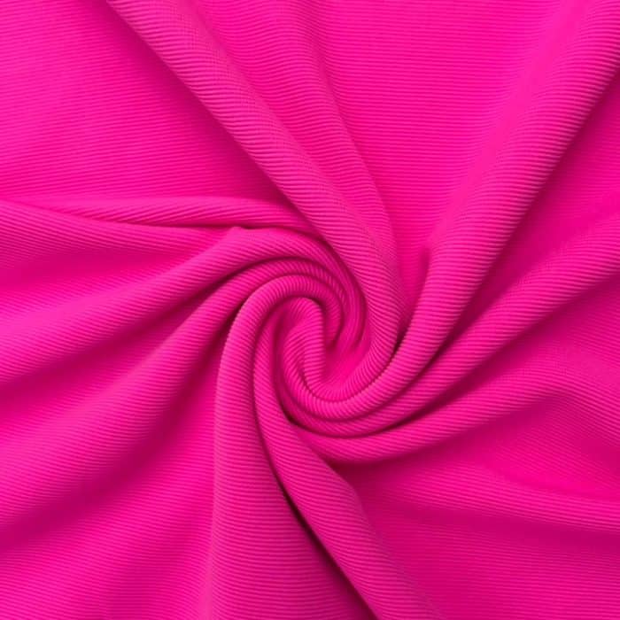 Licra Acanalada Mate fucsia