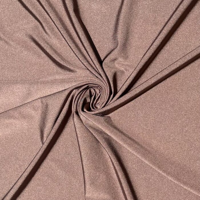 Tela Licra Power Destellante marron 16
