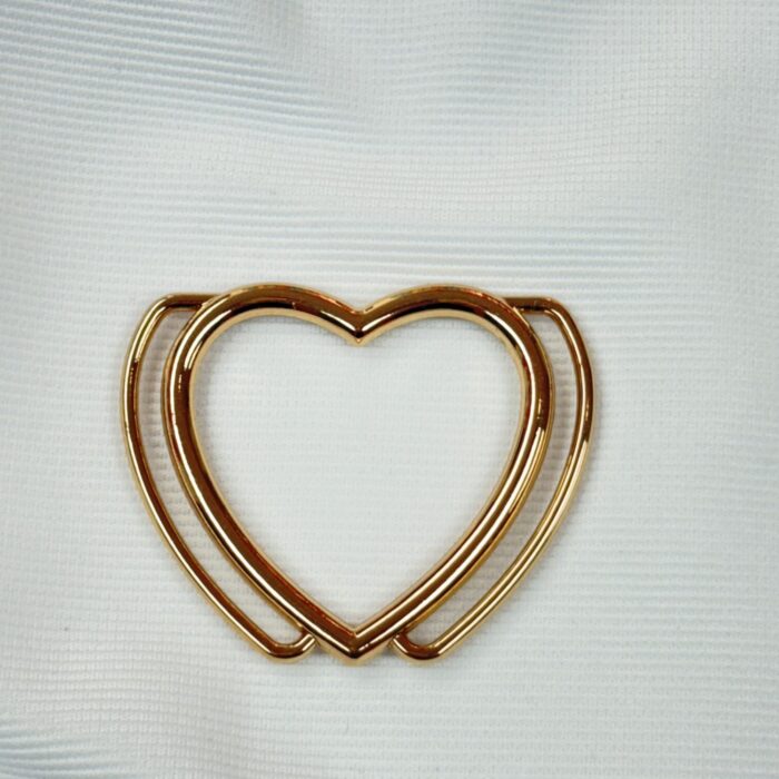 Accesorios Zamak  corazon 5 cm