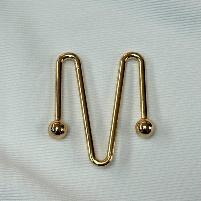 Accesorios Zamak  doble V 6 cm