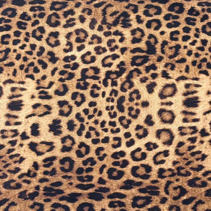 Tela Licra Power Estampada Leopardo 1