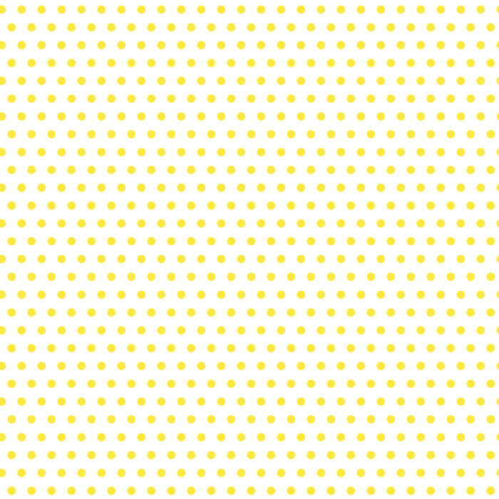 Licra Pacific Estampada lunar amarillo fondo blanco 0.5 cm