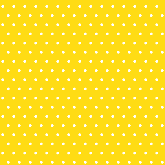 Licra pacific estampada lunares amarillo 5mm