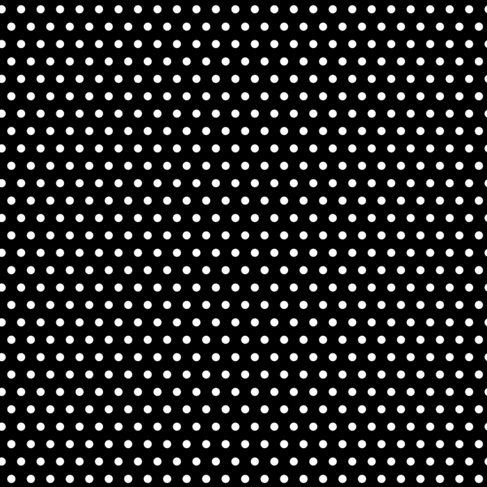 Licra pacific estampada lunares negro 5mm