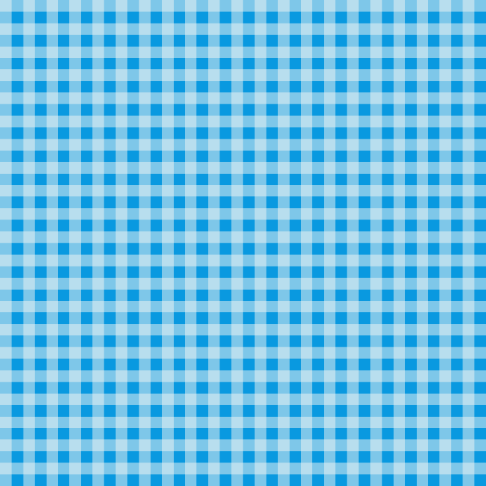 Licra pacific estampada vichy azul horizontal #0999E0