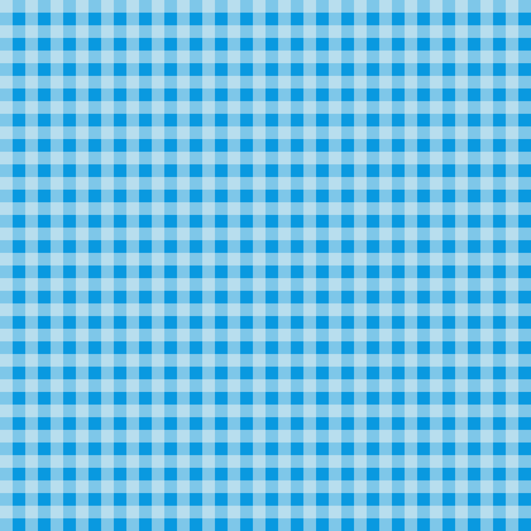 Licra pacific estampada vichy azul horizontal #0999E0