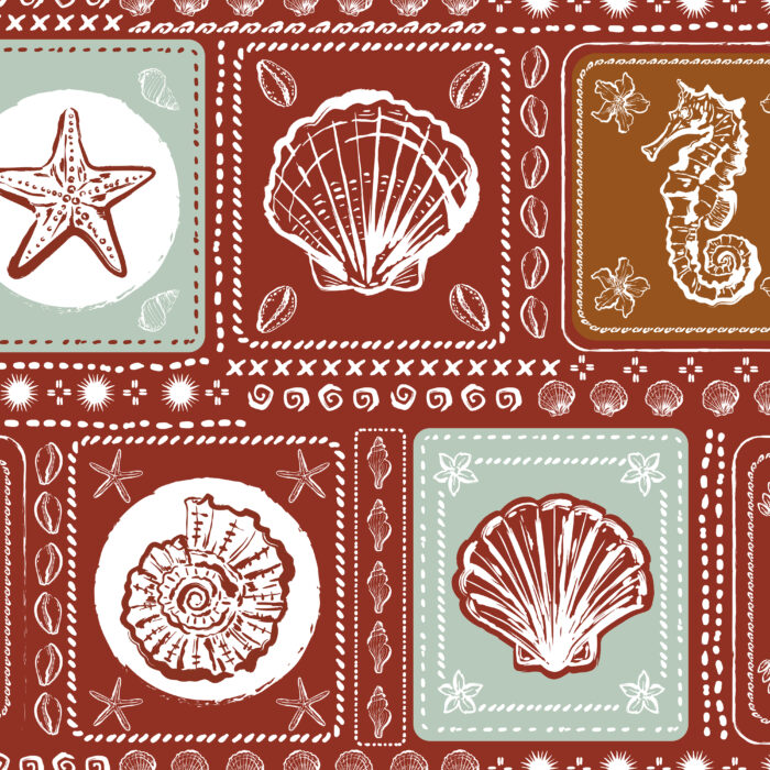 Licra pacific estampada Coastal Bohemian 4