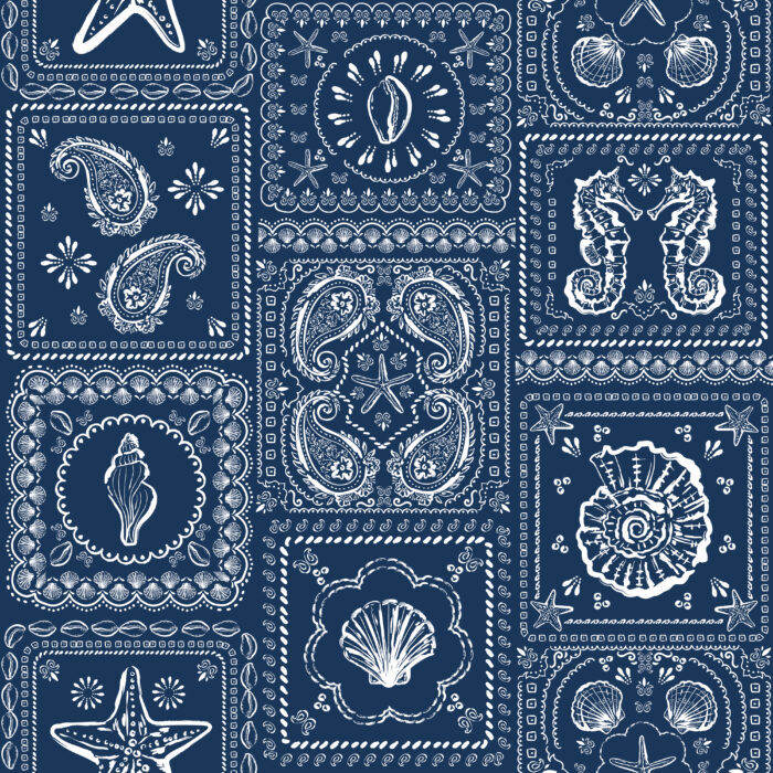 Licra pacific estampada Coastal Bohemian 8