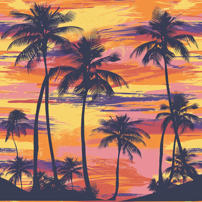 Licra pacific palms sunset 1