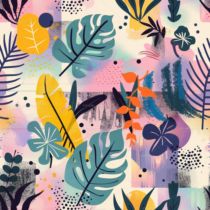 Licra pacific tropical geometric 01