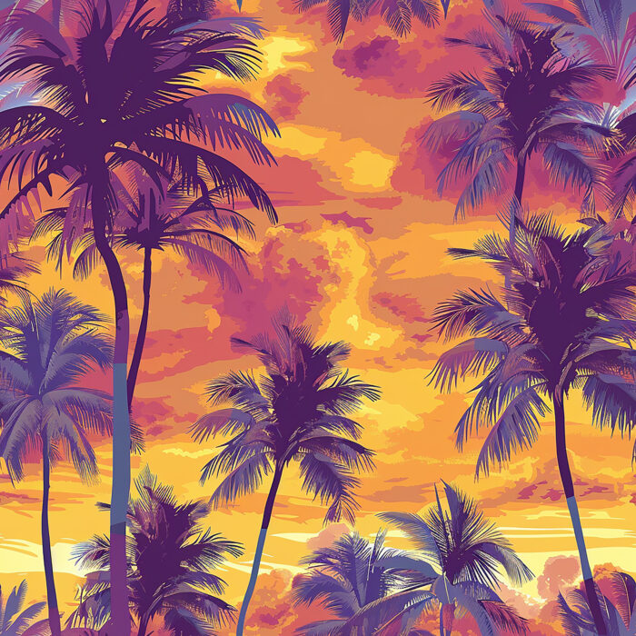 Licra pacific palms sunset 2