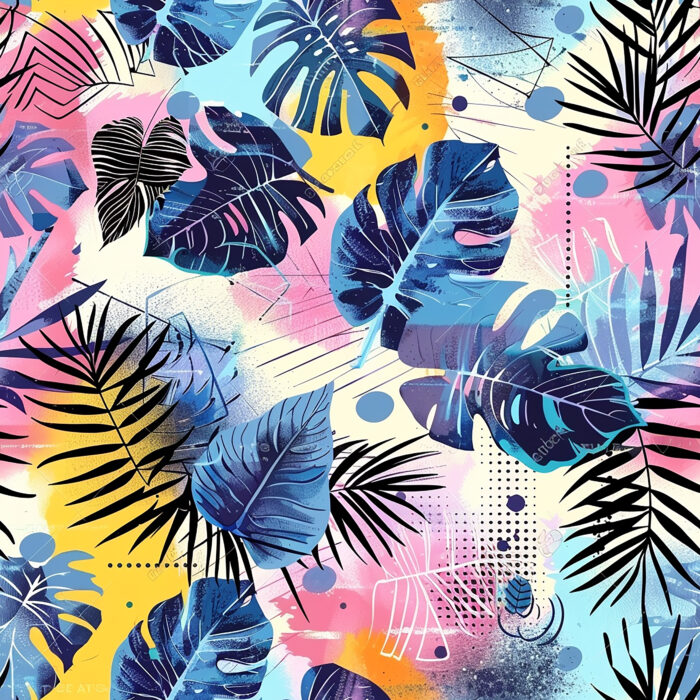 Licra pacific tropical geometric 02