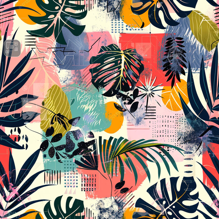 Licra pacific tropical geometric 03