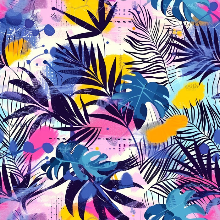 Licra pacific tropical geometric 04