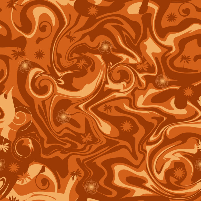 Licra pacific estampada  Bohemian sunset 4434