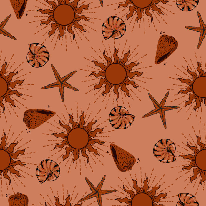 Licra pacific estampada  Bohemian sunset 4444