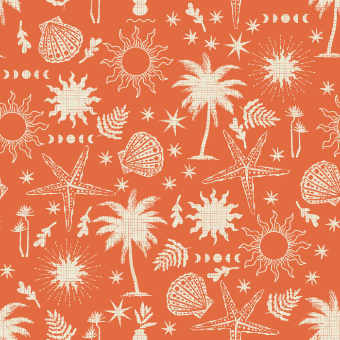 Licra pacific estampada  Bohemian sunset 4448