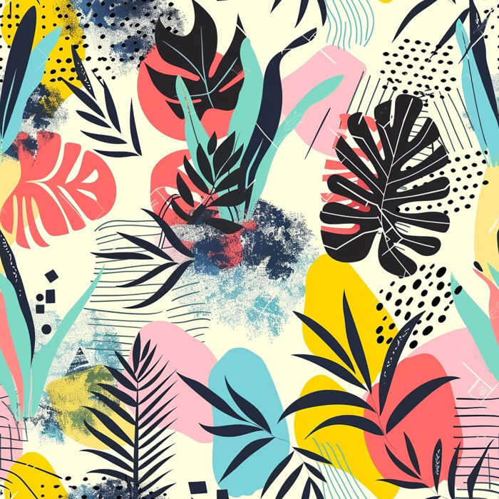 Licra pacific tropical geometric 05