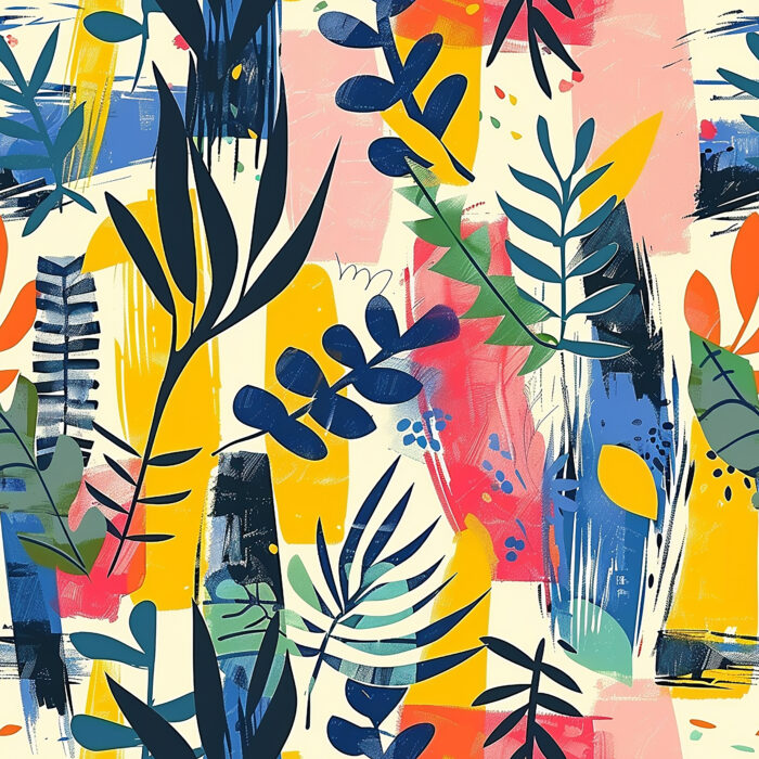 Licra pacific tropical geometric 06