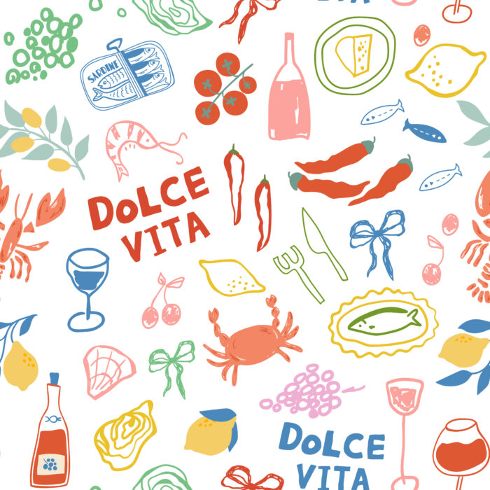 Licra pacific estampada Dolce Vita 1