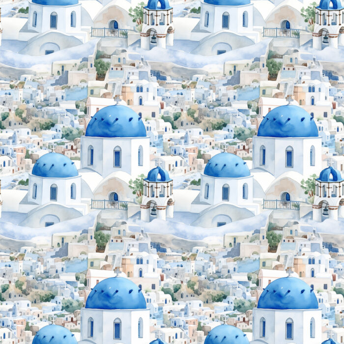 Licra pacific estampada  santorini 6
