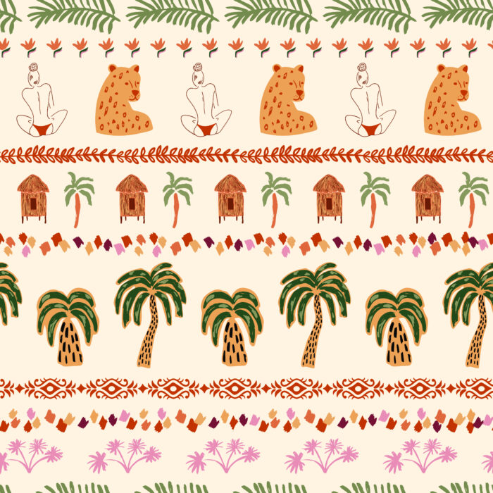 Licra pacific bold tropical 17