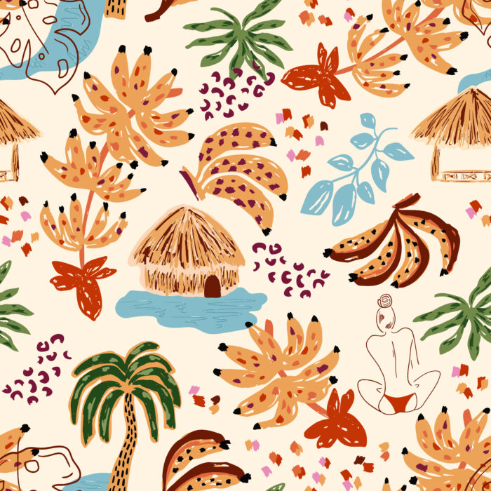 Licra pacific bold tropical 3