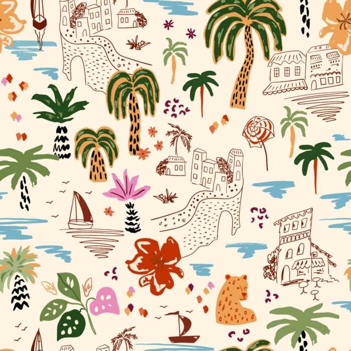 Licra pacific bold tropical 4