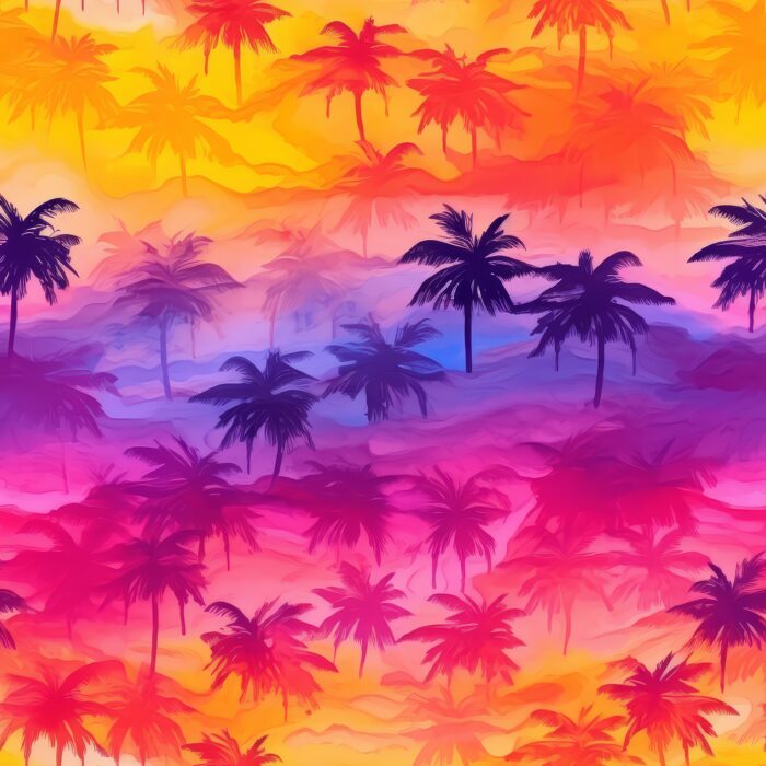Licra pacific tropical sunset 07
