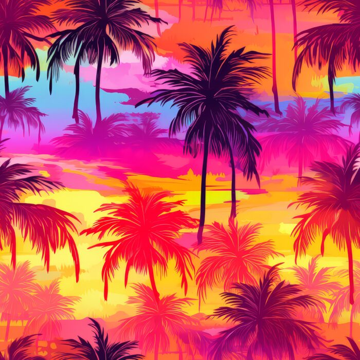 Licra pacific tropical sunset 08